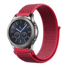Ремешок BeCover Nylon Style для Xiaomi iMi KW66/Mi Watch Color/Haylou LS01/LS02/Haylou Smart Watch Solar LS05 Red (705885)