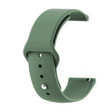 Силиконовый ремешок BeCover для Xiaomi iMi KW66/Mi Watch Color/Haylou LS01/LS02 Pine-Green (706362)