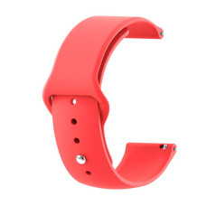 Силиконовый ремешок BeCover для Xiaomi Amazfit Bip/Bip Lite/Bip S Lite/GTR 42mm/GTS/TicWatch S2/TicWatch E Red (706188)