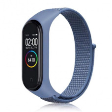 Ремешок BeCover Nylon Style для Xiaomi Mi Smart Band 5 Blue (705417)