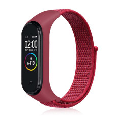 Ремешок BeCover Nylon Style для Xiaomi Mi Smart Band 7 Red (707670)
