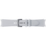 Ремінець Samsung Ridge Sport Band для Samsung Galaxy (20mm, S/M) / Watch 4 / Watch 5 / Watch 6 Silver (ET-SFR88SSEGRU) OEM