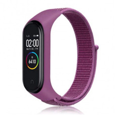 Ремешок BeCover Nylon Style для Xiaomi Mi Smart Band 5 Purple (705429)