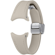 Ремінець Samsung D-Buckle Hybrid Eco-Leather Band для Samsung Galaxy (20mm, S/M) / Watch 4 / Watch 5 / Watch 6 Etoupe (ET-SHR93SAEGEU)