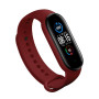 Ремешок BeCover для Xiaomi Mi Smart Band 5/Mi Smart Band 6 Burgundy Red (705063)