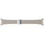 Ремінець Samsung D-Buckle Hybrid Eco-Leather Band для Samsung Galaxy (20mm, S/M) / Watch 4 / Watch 5 / Watch 6 Etoupe (ET-SHR93SAEGEU)
