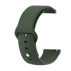 Силиконовый ремешок BeCover для Samsung Galaxy Watch 42mm/Watch Active/Active 2 40/44mm/Watch 3 41mm/Gear S2 Classic/Gear Sport Khaki (706184)