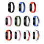 Ремешок BeCover Elastic Nylon Style для Xiaomi Mi Smart Band 5/Mi Smart Band 6 Size M Pink (706152)