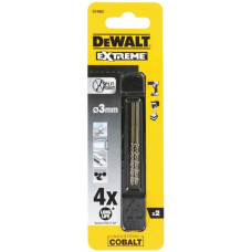 Акс.інстр DeWALT Свердло по металу кобальтове, d=3мм, L=61мм