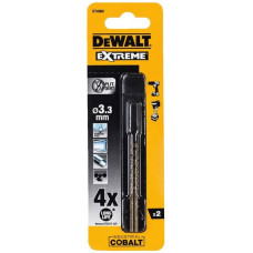 Акс.інстр DeWALT Свердло по металу кобальтове, d= 3.3мм, L=65 мм.