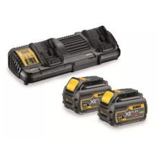 Акс.інстр DeWALT DCB132T2 Зарядний пристрій, 18 В/54 В,4 А, 2 ак.