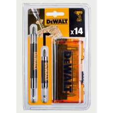 Акс.інстр DeWALT Набір DT71502 біт, магніт. тримачів, 14 предм.