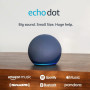 Акустична система Amazon Echo Dot (5th Gen) Smart Speaker with Alexa Deep Sea Blue_US