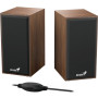 Комп.Акустика GENIUS SP-HF180 USB, дерево