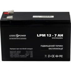 Батарея к ИБП LogicPower LPM 12В 7 Ач (3862)