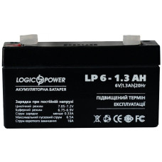 Батарея к ИБП LogicPower LPM 6В 1.3 Ач (4157)
