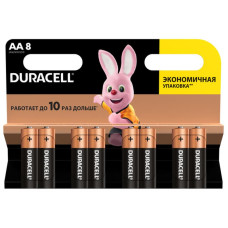 Батарейка Duracell Basic AA/LR06 BL 8шт