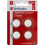 Батарейка Verbatim Premium CR2025 BL 4шт