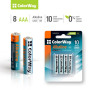 Батарейка ColorWay Alkaline Power AAA/LR03 BL 8шт