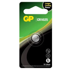 Батарейка GP CR1025 3B Lithium 1шт (CR1025-U1)