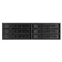 Бэкплейн Chieftec 1x5.25"/6x2.5" Hot-Swap Metal (CMR-625)