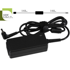 Блок питания 1StCharger для ноутбука HP 19.5V 40W 2.05A 4.0х1.7мм + каб.пит. (AC1STHP40WD)