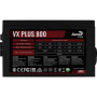 Блок живлення AeroCool VX Plus Stealth 800 (ACPN-VS80AEY.12) 800W