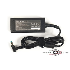 Блок питания PowerPlant для ноутбука HP 220V, 19.5V 45W 2.31A, 4.5х3.0мм (HP45G4530)