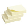 Бумага для заметок Axent with adhesive layer 50x40мм,100sheets,pastel yellow (3 pcs. (2311-01-А)