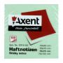 Бумага для заметок Axent with adhesive layer 75x75мм, 100sheets., pastel green (2314-02-А)