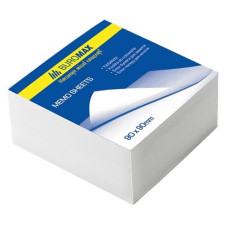 Бумага для заметок Buromax White JOBMAX 90х90х30мм., glued (BM.2208)