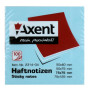 Бумага для заметок Axent with adhesive layer 75x75мм, 100sheets., pastel blue (2314-04-А)