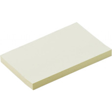Бумага для заметок Buromax with adhesive layer 76x127мм, 100sheets, yellow (BM.2314-01)