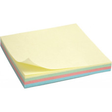 Бумага для заметок Axent with adhesive layer 75x75мм, 100sheets.,pastel colors mix (2325-01-А)