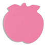Бумага для заметок Buromax with adhesive layer "Apple", 50 sheets, NEON colors mix (BM.2360-99)