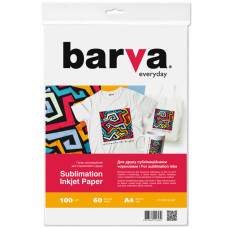 Бумага Barva A4 Everyday Sublimation 100 г, 60л (IP-TSE100-327)