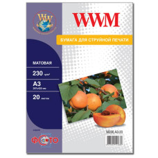 Бумага WWM A3 (M230.A3.20)
