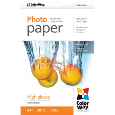 Бумага ColorWay A3+ (ПГ180-20) (PG180020A3+)