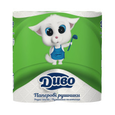 Паперові рушники Диво 2 шари 2 рулони (4820003831885)