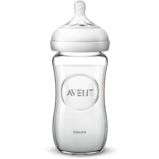 Бутылочка для кормления Philips AVENT Natural 240 мл стеклянная (SCF053/17)