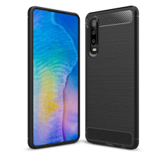 Чехол для моб. телефона Laudtec для Huawei P30 Carbon Fiber (Black) (LT-P30B)