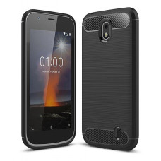Чохол до моб. телефона Laudtec для Nokia 1 Carbon Fiber (Black) (LT-N1B)
