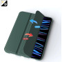Чохол-книжка BeCover Tri Fold Soft TPU Silicone для Apple iPad Pro 11" M4 2024 Dark Green (711746)