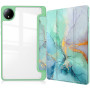 Чохол-книжка BeCover Soft Edge TPU для Xiaomi Redmi Pad SE 8.7 Green Marble (712574)