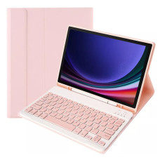 Чохол з бездротовою клавіатурою BeCover для Samsung Galaxy Tab A9 SM-X115 Pink (712359)