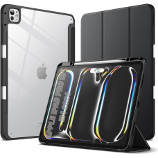 Чохол-книжка BeCover Soft Edge TPU з кріпленням Apple Pencil для Apple iPad Pro 13" M4 2024 Black (711717)