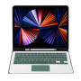 Чохол з бездротовою клавіатурою (TouchPad) BeCover для Apple iPad Pro 12.9 (2020/2021/2022) Dark Green (712383)
