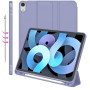 Чохол BeCover Tri Fold Soft TPU з кріпленням Apple Pencil для Apple iPad Air 11" M4 2026 Purple (715233)