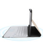 Чохол з бездротовою клавіатурою (TouchPad) BeCover для Apple iPad Air 11 (2024/2025) Light Blue (712598)