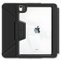 Чохол-книжка BeCover Rugged Origami Transparent з кріпленням Apple Pencil для Apple iPad Air 11" M2/M3 (2024/2025) Black (714968)